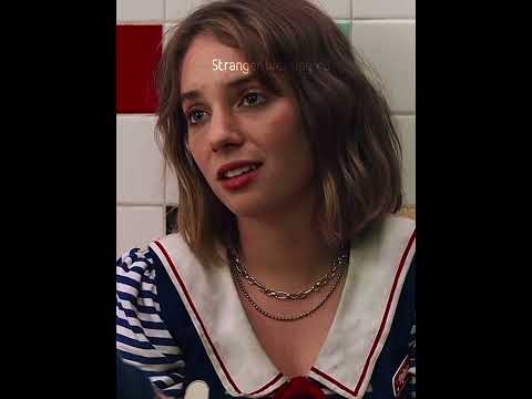 POV Robin Likes Nancy #strangerthings #ronance #nancywheeler #robinbuckley #steveharrington #shorts