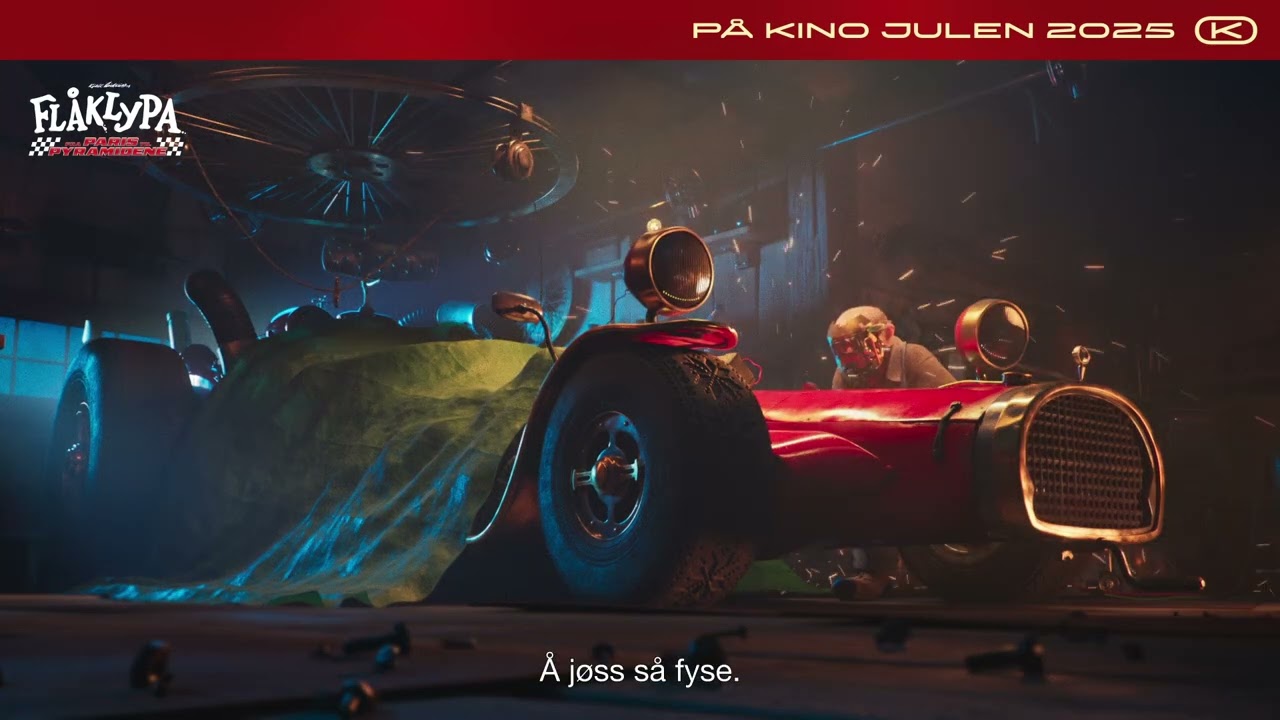 Flåklypa - fra Paris til pyramidene | På kino julen 2025