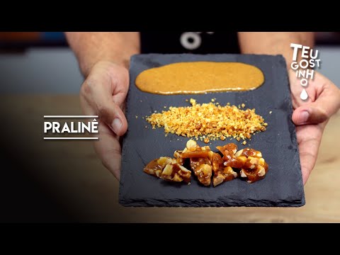 Aulão de pralinê em três texturas | Teu Gostinho