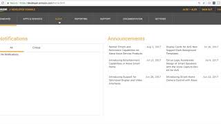 amazon developer login