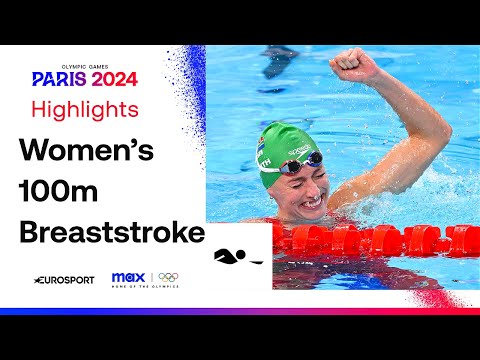 WHAT A SWIM! 🏊‍♀️ | Women's Swimming 100m Breaststroke Highlights | #Paris2024