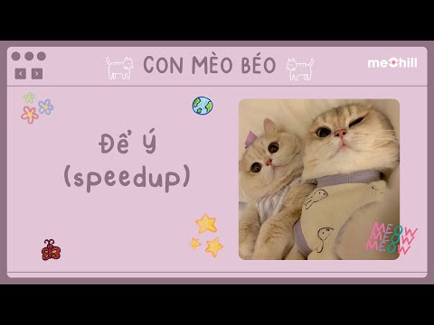 Để Ý (Speed Up) - Wren Evans x Con Mèo Béo