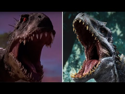 Indominus Rex vs Scorpios Rex Epic Battle In Jurassic World Evolution 2