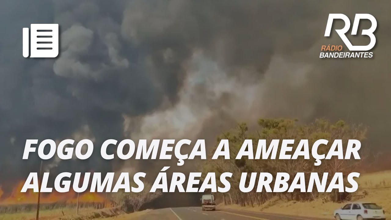 Queimadas no interior de SP: Avanço das chamas preocupa autoridades | Jornal Gente