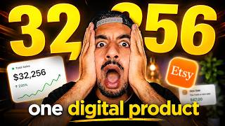 This Etsy Digital Product Makes Over $32000 a Year! Here's the Strategy