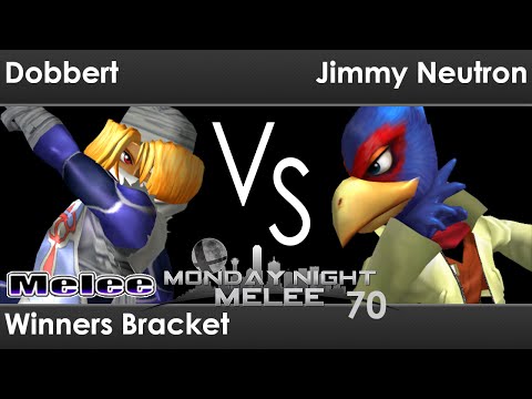 MNM 70 Melee - Dobbert (Sheik) vs Jimmy Neutron (Falco) - Winners Bracket