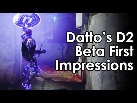 Datto's Destiny 2 Beta First Impressions