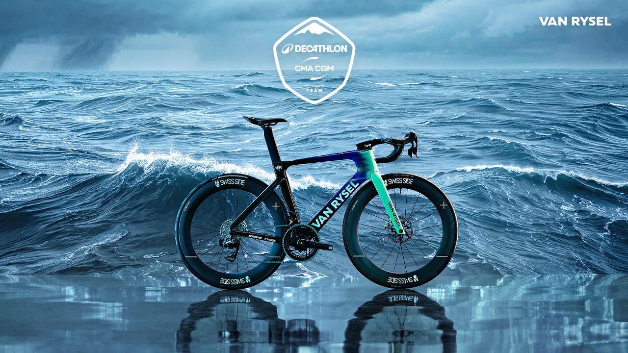 VAN RYSEL - NEW BIKES OF THE DECATHLON CMA CGM TEAM 2026