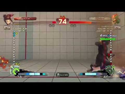 lutuna (Juri) vs torimesingo (Dhalsim) match2 ranked USF4