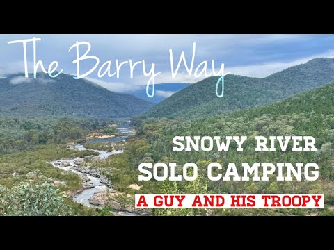 Exploring Barry Way | Solo Camping | Snowy River