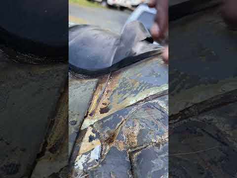 How to repair inflatable boat dinghy tear start