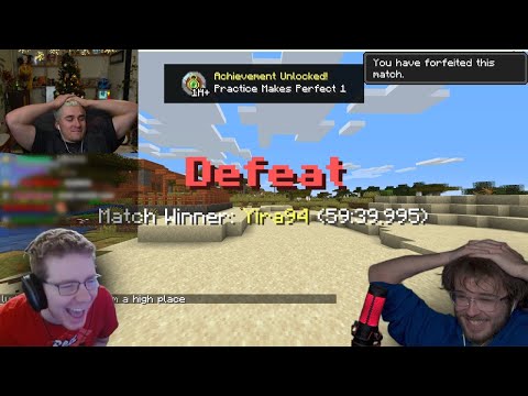 Feinberg and Infume Hate-Watching Ludwig's MCSR Ranked Placement Matches