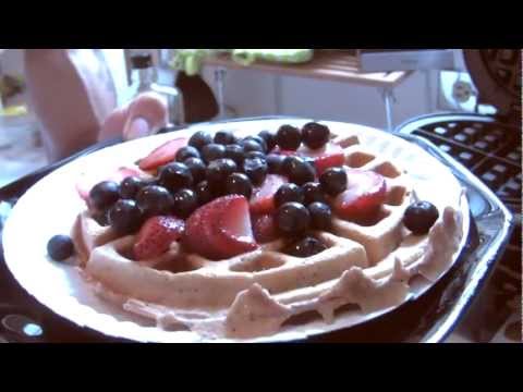 How To Make "Protein Waffles" Muscle Building Breakfast Meal - (Big Brandon Carter)