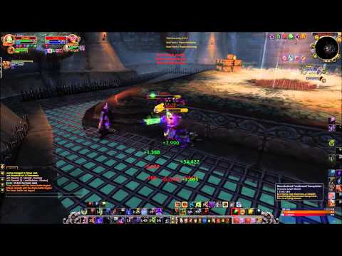Unholy Death Knight PvP arena 2v2 6.2.2 WoD