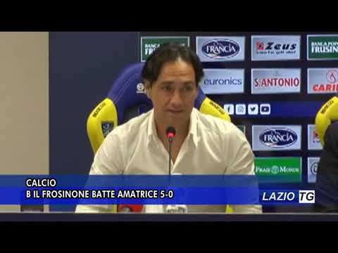 CALCIO B  IL FROSINONE BATTE AMATRICE 5-0