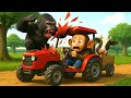 KingKong Makes Chaos At The Farm, Monkey Farmers Have To Evacuate - Farm Work | Cobby Farm