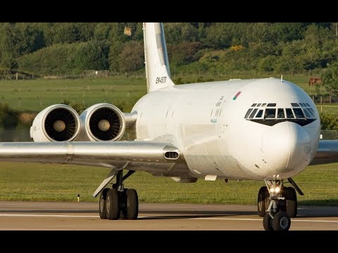 *RARE* Ilyushin Il-62 Departure To TRIPOLI From DONCASTER AIRPORT (UK)