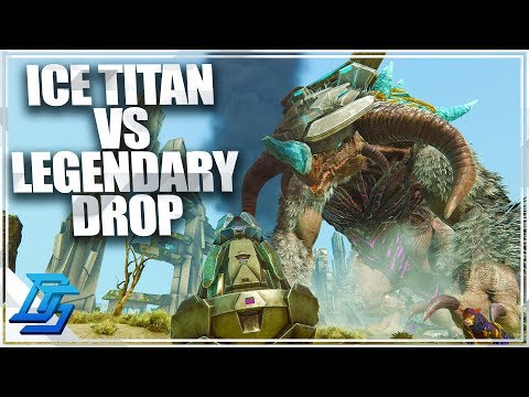 ICE TITAN VS HARDEST DROP IN THE GAME, LEGENDARY PURPLE ORBITAL! - Ark Extinction DLC Part 39