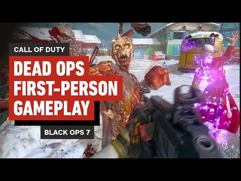 Call of Duty: Black Ops 7 - Dead Ops Arcade 4 First-Person Gameplay
