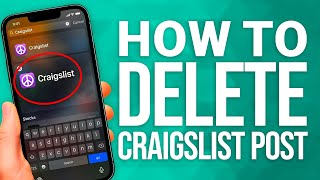 How To Delete A Craigslist Post: Remove Listings In Seconds!