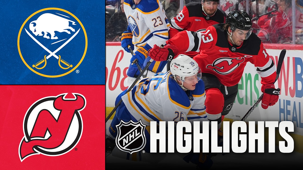 Sabres vs. Devils | NHL Highlights | February 25, 2026