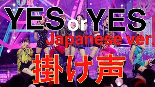 【掛け声】TWICE YES or YES -Japanese ver.- これを覚えてライブで盛り上がろう！