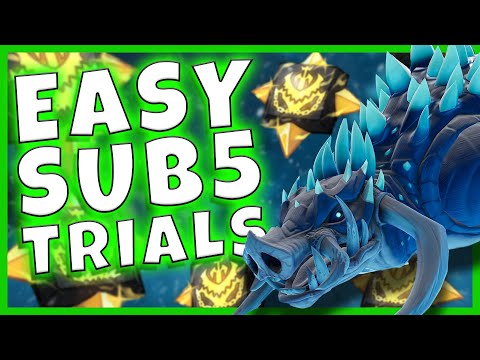 Dauntless Quillshot trials - EASIEST sub 5 build and guide