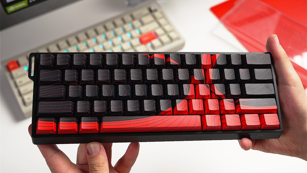 This keyboard outperforms the Mad60HE! Aula Win60HE Max Review PT-BR