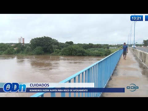 Bombeiros fazem alerta para risco de afogamento 15 03 2022