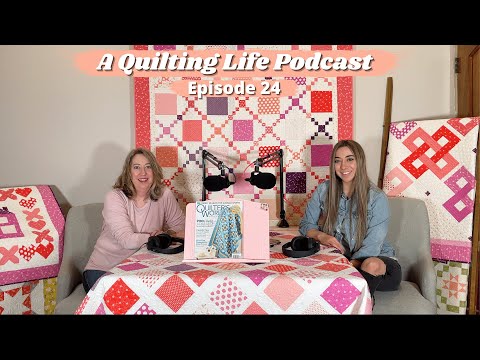 Episode 24: Keeping Up with Challenges, Tips for Block Sashings, and Purchasing Fabric Online