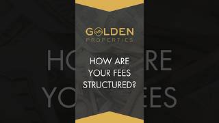 Fee Structure #goldenproperties #propertymanagement #realestatemarketing