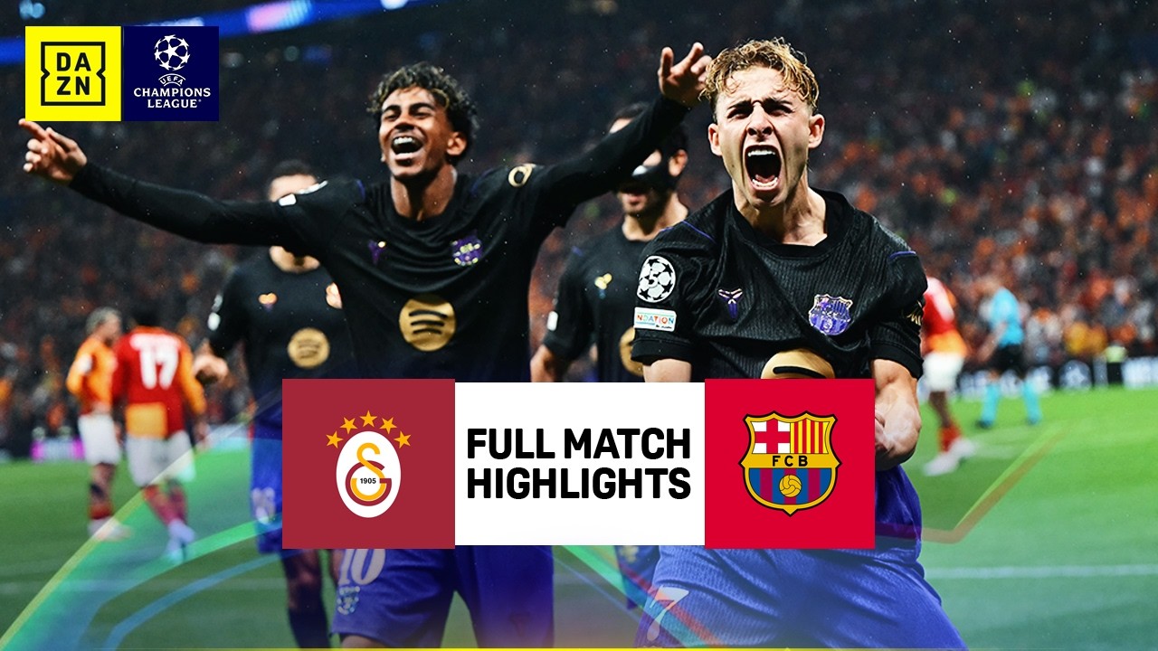 Galatasaray vs FC Barcelona | UEFA Champions League Highlights | Matchday 2 | 2026-2027