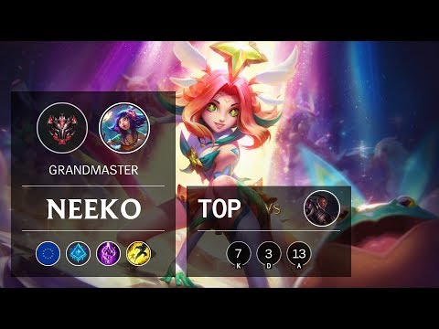Neeko Top vs Lucian - EUW Grandmaster Patch 10.2