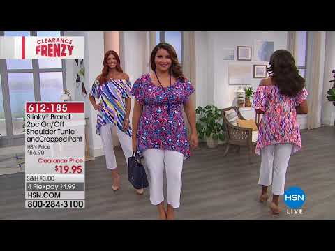 HSN | Fashion Clearance Frenzy featuring Slinky Brand 09.04.2018 - 02 AM