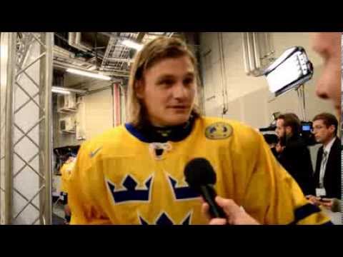 Junior-VM 2014 - Anton Karlsson summerar semifinalvinsten mot Ryssland.