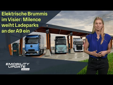 Milence weiht seine ersten zwei Lkw-Ladeparks in Deutschland ein – eMobility Update
