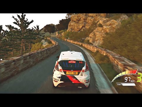 WRC 7 - First 14 Minutes CAREER MODE Gameplay Walkthrough Part 1 (Ford Fiesta R2)