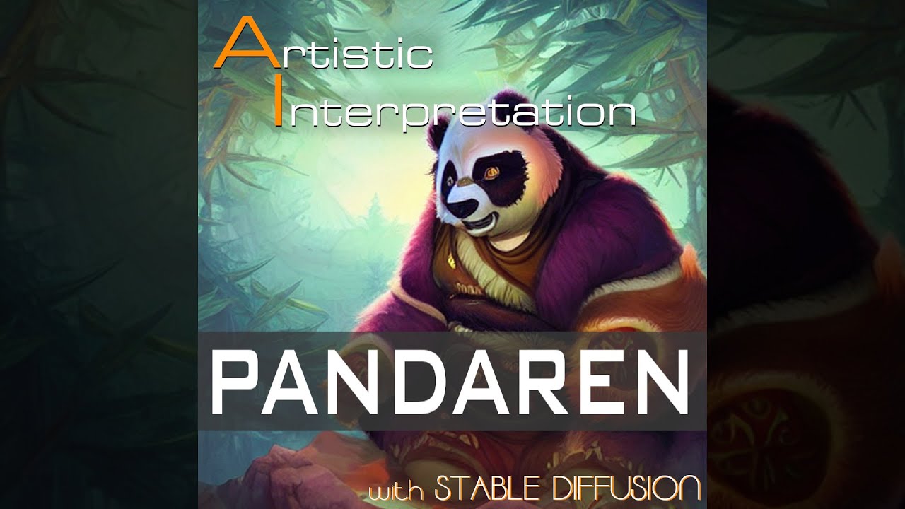 Pandaren w/ Stable Diffusion