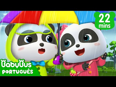Capa de Chuva Chuva Vá Embora ☔️ | Compilação de Clássicos Infantis| | BabyBus Português
