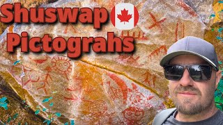 Ancient Pictographs in the Shuswap, BC 🇨🇦