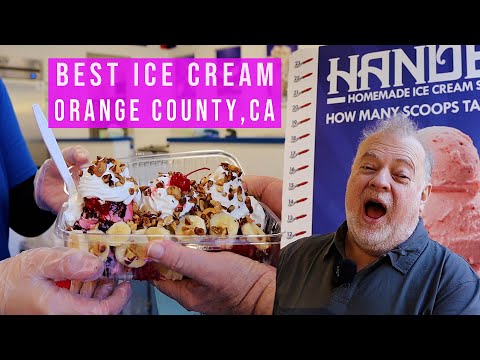 Discovering The Best Ice Cream in Orange County - Handel's Ice Cream Review