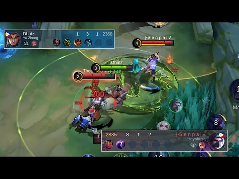 YU ZHONG TUTORIAL: HOW TO PLAY IN LATE GAME WHEN ENEMY ALWAYS GANKING EXP LANE