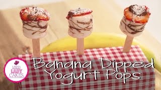 Banana Dipped Yogurt Pop