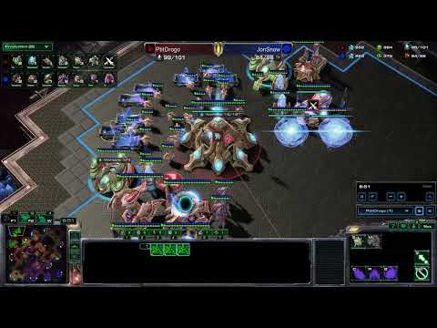 J5 PtitDrogo vs JonSnow PvZ G2 Cosmic Sapphire DreamHack SC2 2023 Atlanta no commentary
