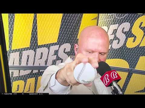 Mark Grant teaching how a SpitBall works and how to throw it 8/17/21