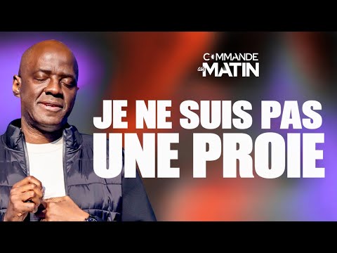 Je ne suis pas une proie, je suis un lion ! | COMMANDE AU MATIN