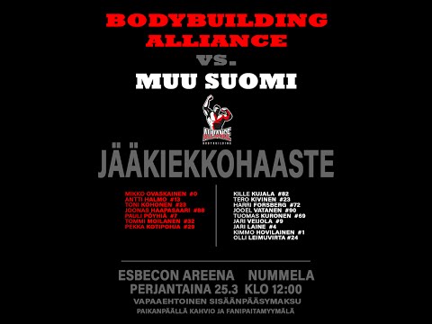 BODYBUILDING FINLAND TV - BODYBUILDING ALLIANCE VS MUU SUOMI KIEKKOHAASTE