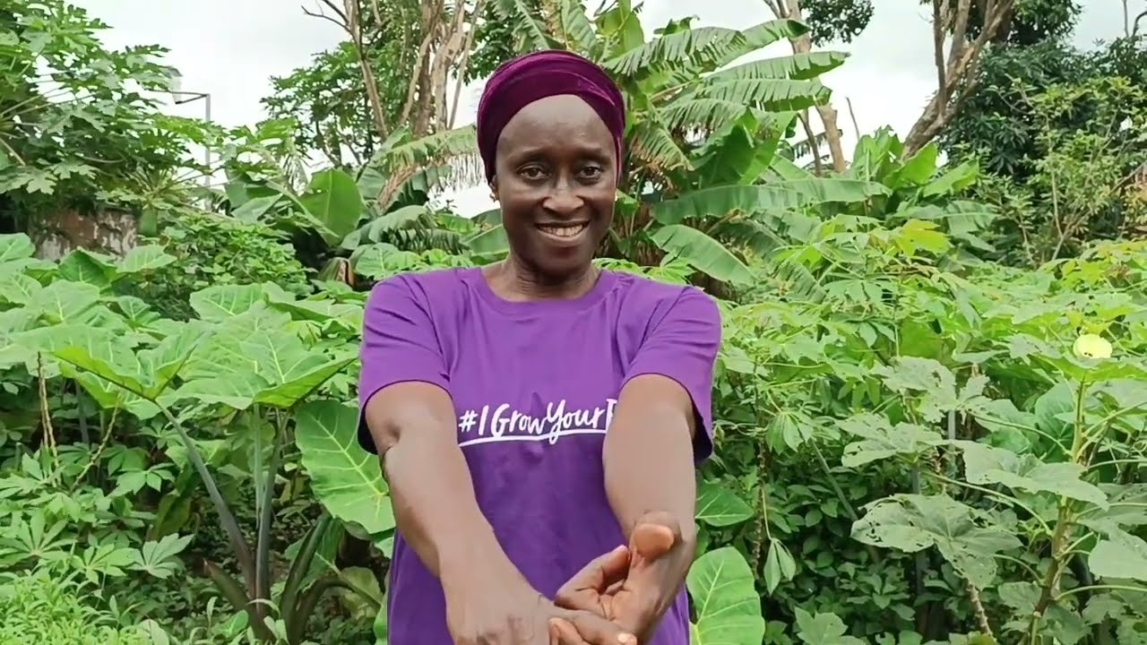 Abimbola from Nigeria 🇳🇬 gives her message for #IGrowYourFood