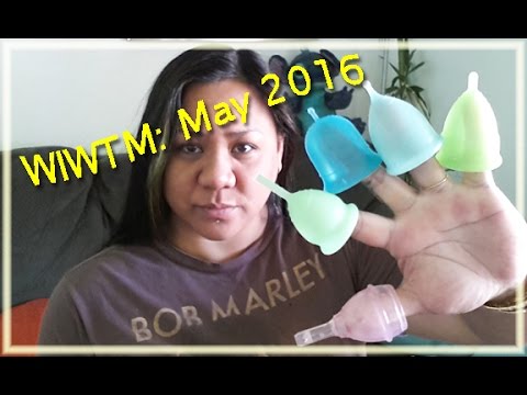 What I Wore:  May 2016 - Menstrual Cups