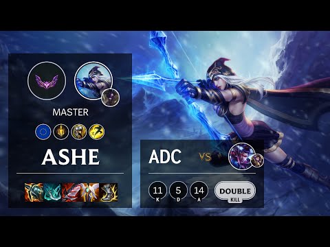 Ashe ADC vs Vayne - EUW Master Patch 12.5